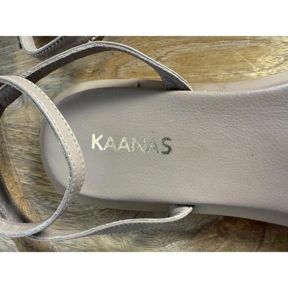 Kaanas Marquis Sandals Caramel Size 10 New in Box - Picture 7 of 11